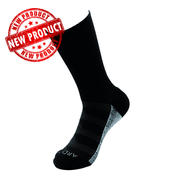 New Athletic Crew Sock in Black improved version Product Image