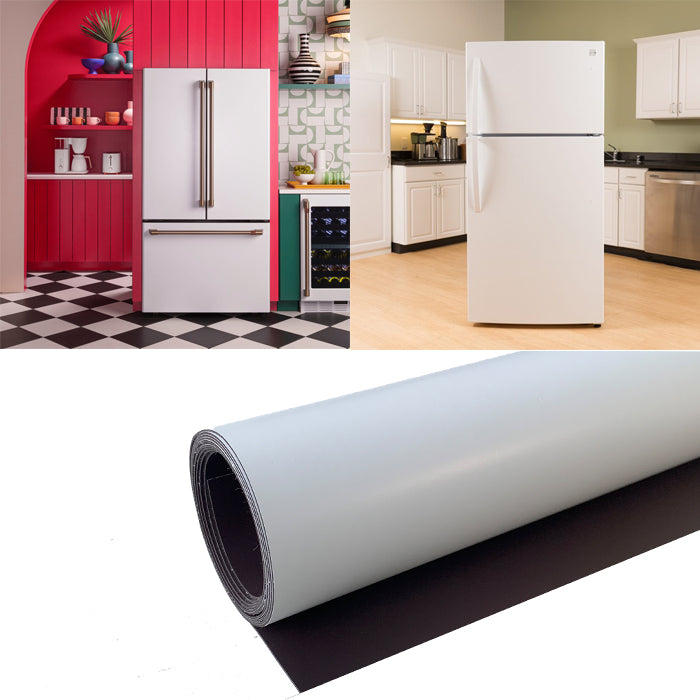 Magnetic Non Brushed Nickel Stainless Steel Refrigerator Cover Skins – Best  Appliance Skins