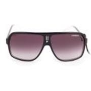 Carrera 27 XSZ90 Sunglasses - Black Crystal White / Dark Grey Gradient, Square Acetate Frame
