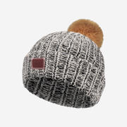 Toddler Black Speckled Pom Beanie Product Image