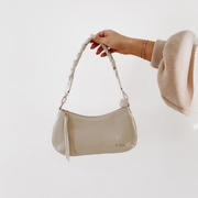 Brynlee Braided Vegan Leather Crossbody & Shoulder Bag Wholesale Product Image