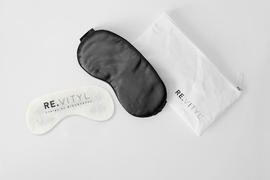 RE.LEASE GRAY SILK SLEEP MASK Product Image