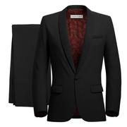 Carnegie Jet Black Twill Tuxedo Product Image