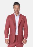 Hudson Tuscan Red Linen Suit Product Image