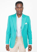 Hudson Aqua Blue Stretch Jacket Product Image