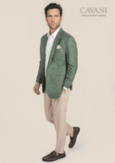 Lafayette Aspen Green Hopsack Jacket Product Image