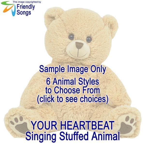 Heartbeat teddy best sale bear for babies