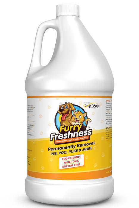 FurryFreshness Premium Stain and Smell Remover for Dogs and Cats