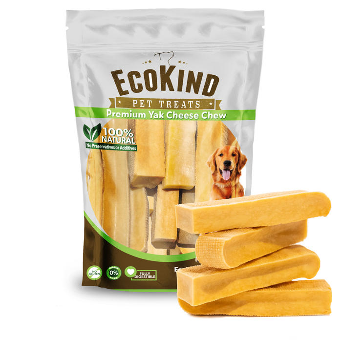 EcoKind Large Himalayan Yak Milk Chews 1 5lb Bags 100