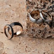 Tungsten Ring Rose Gold - Couples Package Product Image