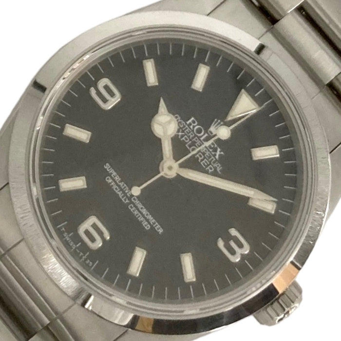 ボーム＆メルシェ BAUME & MERCIER クリフトングラフ　クロノグラフ MOA10370 ブラック ステンレススチール SS 自動巻き メンズ 腕時計