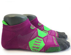 Berry & Lime Runners - Elite Running Socks Product Image