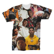 Joe Burrow Photo Collage T-Shirt - Subliworks