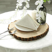 Poplar Wood Slabs Rustic Round Slices 18" Dia - Natural Table Centerpieces for Large Events