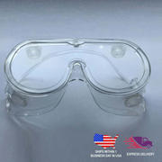 Adjustable Protective Goggles, Safety Eyewear With Anti Fog Coating and Air Vents