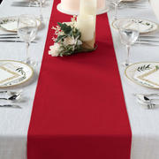 Polyester Table Runner 12"x108" Wine - Wrinkle-Resistant & Durable Table Decor