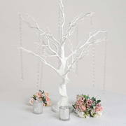 White Manzanita Centerpiece Tree + 8 Acrylic Bead Chains 34