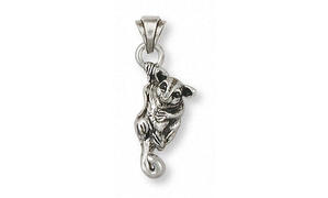 Papillon Angel Dog Pendant Sterling Silver, Esquivel and Fees