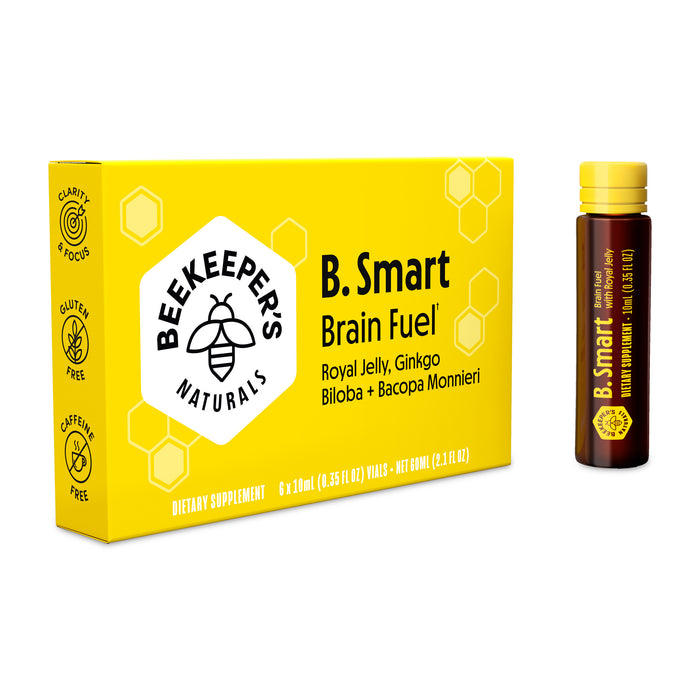 Beekeeper's Naturals B.LXR Royal Jelly Brain Fuel: Elevate Your Mind &  Performance