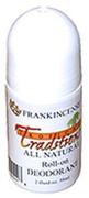 Aluminum-Free Virgin Coconut Oil Deodorant Roll-on - Frankincense 2 oz. Product Image