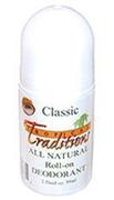 Aluminum-Free Virgin Coconut Oil Deodorant Roll-on - Classic - 2 oz. Product Image