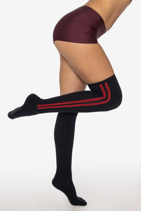 SCRSTRSOCK - Classic Soccer Stripe Over The Knee Sock Product Image