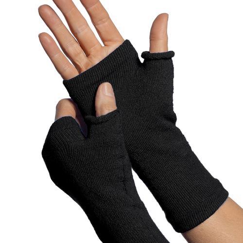 protective fingerless gloves