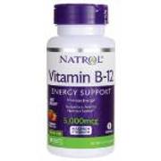 NATROL VITAMIN B-12 5000 MCG FAST DISSOLVE 100 stk 
