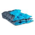 Stock Weighted Blanket - Medium Peppered Gray and Scuba Blue Product Image