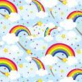 Duvet Cover - Rainbows and Clouds Product Image