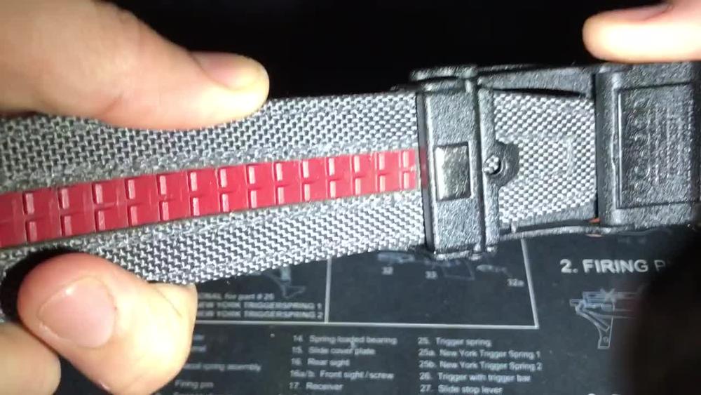 NEW Titan Grey PreciseFit™ Gun Belt - Customer Photo From Phillip C.