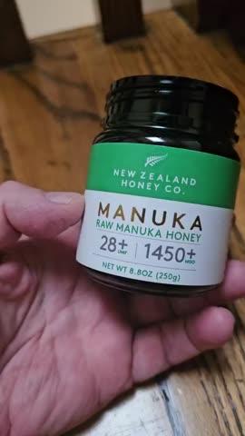 Miel de Manuka MGO 1450+, NPA 28+, alta resistencia, grado médico, miel de  manuka cruda (8.82 oz/8.8 onzas)