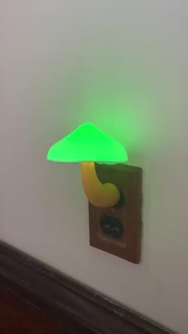 Mushroom LED Night Light - Yellow - Customer Photo From Lucy McElvenney