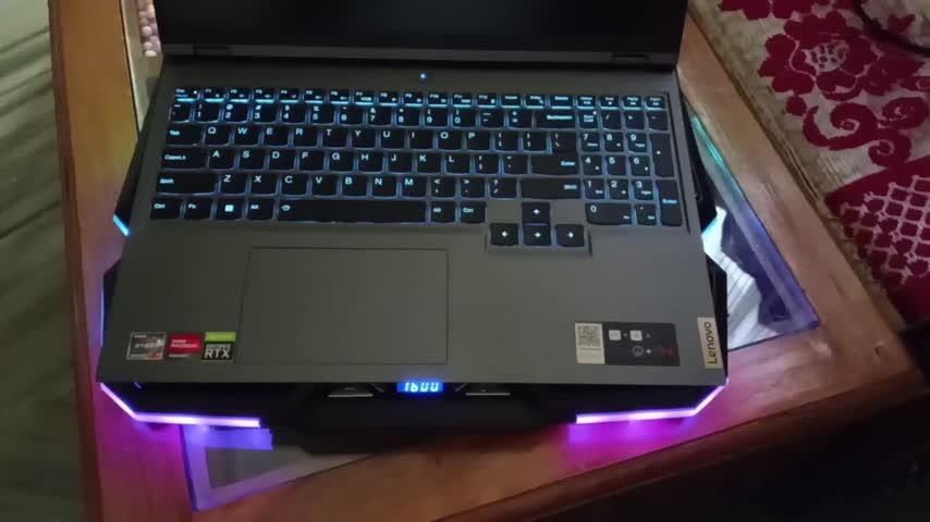 Cosmic Byte Cyclone RGB Laptop Cooling Pad - Customer Photo From PRAGYANSH SAHU