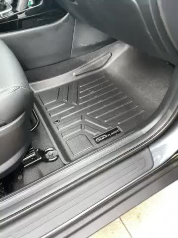 SMARTLINER Custom Fit Floor Liners For 2021-2023 Kia Seltos Lower Cargo Position - Customer Photo From Wendy B.