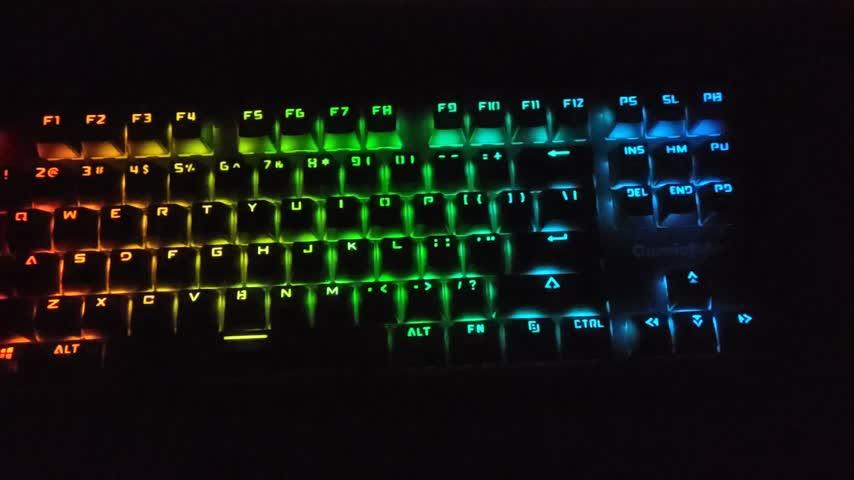 Cosmic Byte Firefly TKL Per Key RGB Mechanical Keyboard Upgraded with Swappable Switches - Customer Photo From SURAJ KUMAR PANDIT