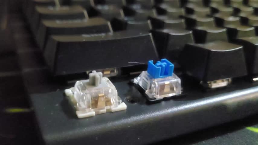 Outemu Mechanical Switches for Swappable Keyboards (Pack of 20) - Silent Grey Switch (Pre-Lubed) - Customer Photo From shubham waghmare