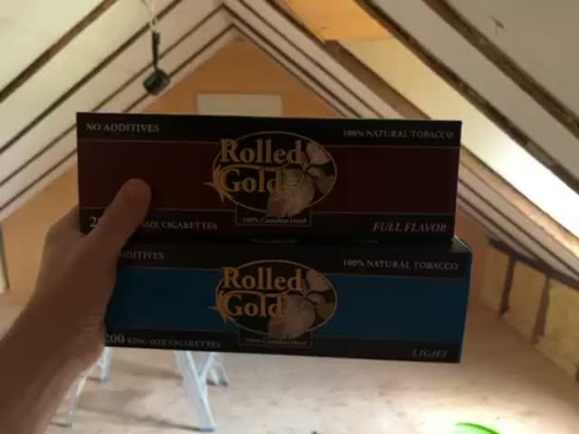 Rolled Gold Lights (King Size) - Carton (200 Cigarettes) - Customer Photo From Daniel Deslandes
