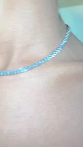 12mm 18K WhiteGold-Plated Classic Miami Cuban Link - Customer Photo From ellie c.