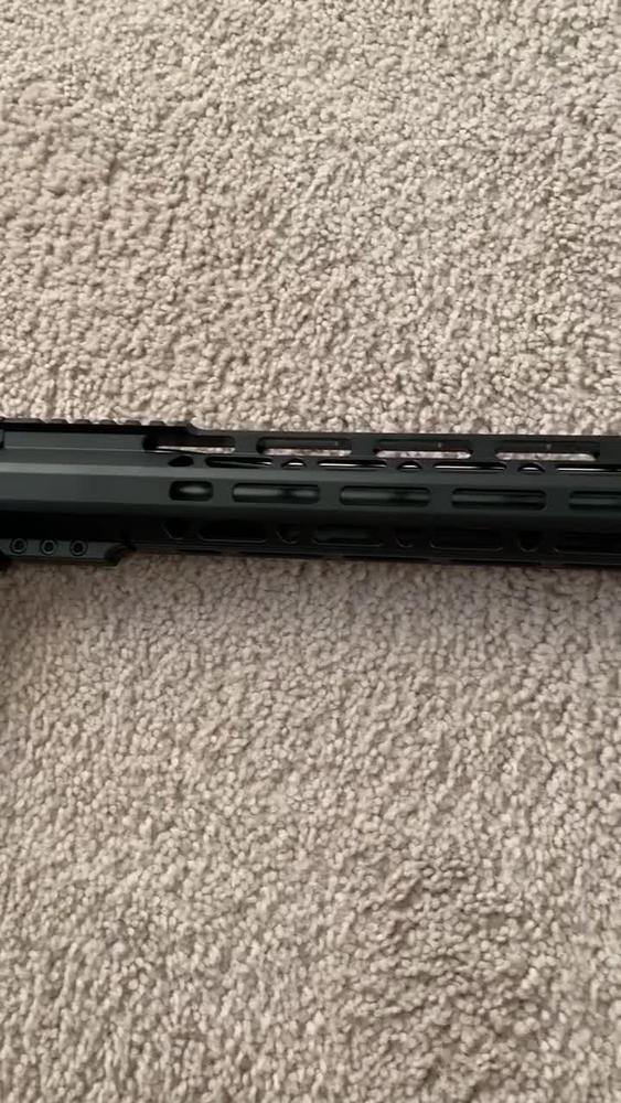 Faxon Match Series Firearms 18" GUNNER .223 Wylde Rifle-Length 416-R Stainless Nitride / Melonite 5R Nickel Teflon Extension Barrel - Customer Photo From Andrew M.