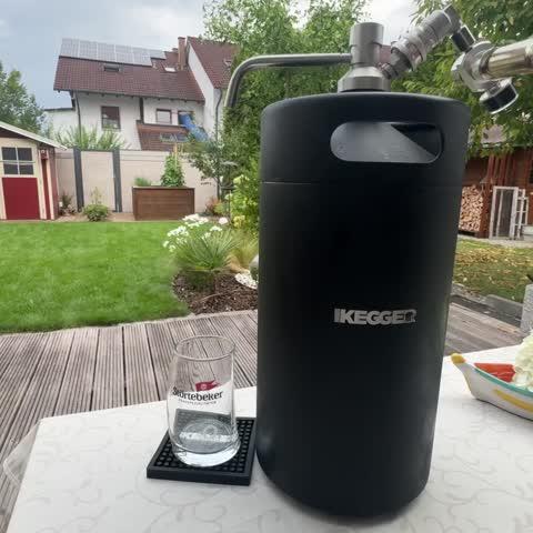 IKEGGER 2.0 | BEER AND ANY FIZZY DRINKS | COMPLETE | INC. GAS AND ACCCESORIES - Customer Photo From Steven G.