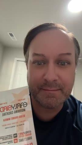 EarlyBird Morning Cocktail - Customer Photo From Christopher Ragan