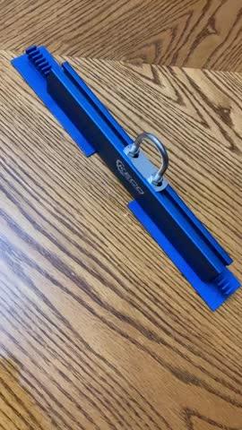 Centipede® 50 x 156 mm (2 x 6 in) Blue Flexible Crease Glue Tab - Customer Photo From Jeff Bohmer