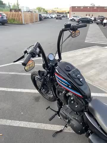 Screw-In Harley Stock Style Vented Gas Cap - 1996 & up - Black - Customer Photo From Zackary Jacobs