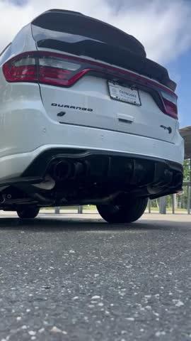 2.75 IN Cat-Back 4.5 IN Tips (MULTIPLE OPTIONS) 2021-2023 Dodge Durango SRT Hellcat 6.2L - Customer Photo From Jabari McLeod