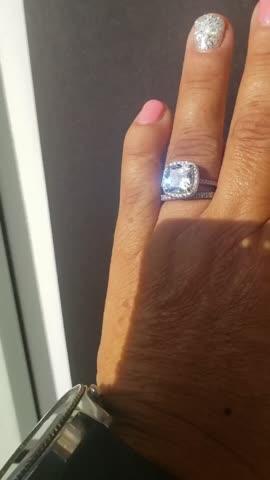 The Lovely - Silver - Customer Photo From Martha Yancey