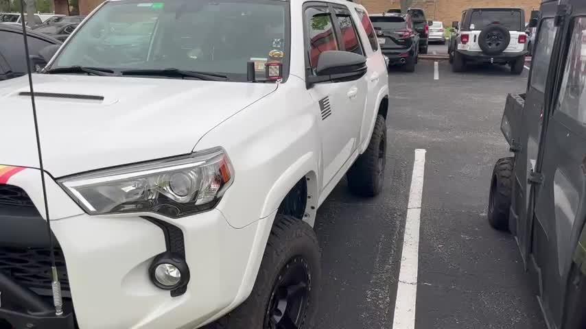 Carbon Fiber Mirror Caps For 4Runner (2014-2023) - Customer Photo From Dave O.