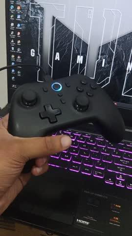 Cosmic Byte Blitz Wireless + Wired Controller for PC, Hall Effect Joystick & Triggers, 1000Hz Polling Rate (Black) - Customer Photo From Gursewak Singh
