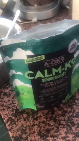 CALM-K9 SENIOR BOOST - Multibuy - 5 Pouches - Customer Photo From Julie Bootle