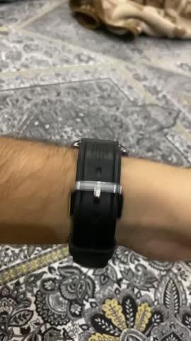 Apple Watch Band for 44mm / 42mm Retro Fit by Spigen for Models 6/SE/5/4/3/2/1 - Black - 062MP25079 - Customer Photo From Abdul Rafay